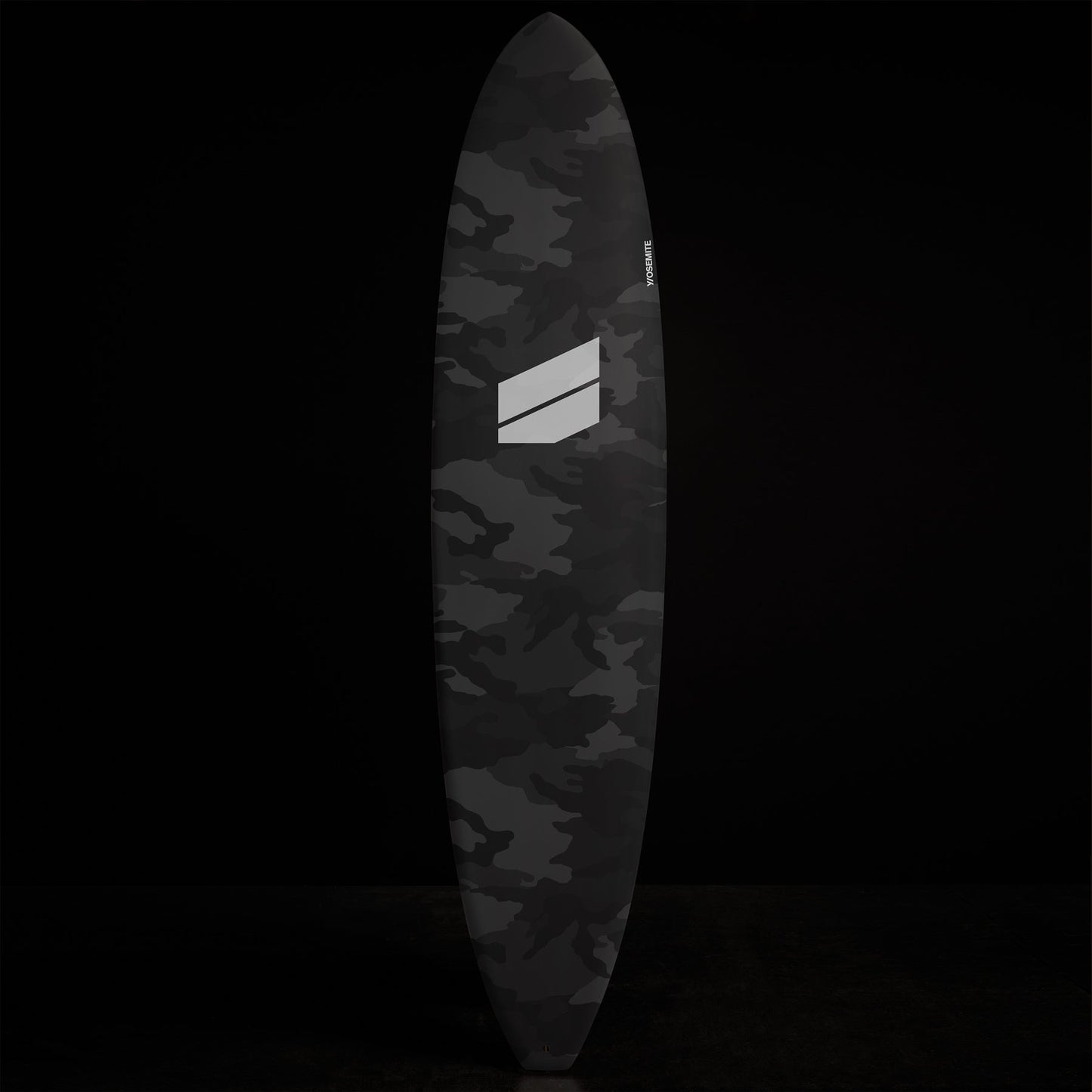 Y/OSEMITE Camo Longboard  7'10 - Charcoal Camo